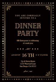 Every person has many special events in his life which he thinks are incomplete without his loved ones with him. Pin On Dinner Party Invitation Templates