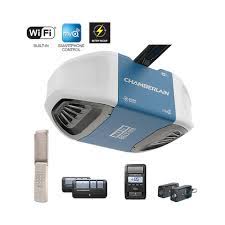 I haven't installed a garage door opener from scratch, but i have replaced torsion springs and that $160 may be money well spent. B970 Ultra Quiet Wi Fi Battery Backup Garage Door Opener With Wireless Keypad Chamberlain