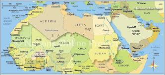 South Asia Map Capitals Political Map Of Northern Africa And The Middle East Nations 1200 X 547 Pixels Africa Map South Asia Map North Africa