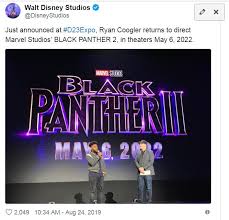 It will be one of five marvel cinematic universe movies black panther 2 has a release date and official title. Black Panther Sequel Gets 2022 Release Date Deadline