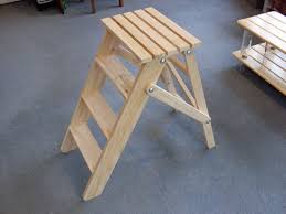 To make a folding step stool out of wood. Folding Wooden Stepladder 15 Steps With Pictures Instructables