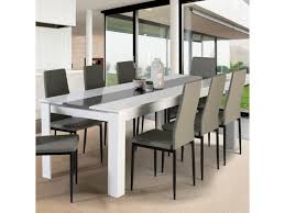 Chaises & fauteuils de bureaux. Table A Manger Georgia 8 Personnes Blanche Et Grise 160 Cm Vente De Id Market Conforama