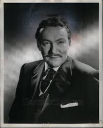 1961 Press Photo Albert Van Dekker Character Film Actor