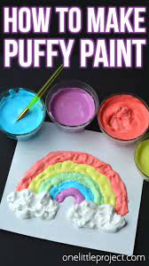 How To Make Puffy Paint Video Video Fun Easy Crafts Easy Arts And Crafts Puffy Paint