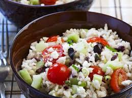 Griechischer Reissalat Rezept Reissalat Reissalat Rezepte Salat