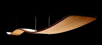 Wave Led Pendant Fixture By P2 Design For Cooledge Lighting Vancouver Bc Ceiling Design Wood Lamps Diy Lamp