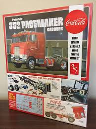 Amt 1/25 gmc astro 95 semi. Model Roundup Peterbilt 352 Pacemaker Cabover Coca Cola Special Edition 1 25 37 90 Link Http Www Modelroundup Com Product P Amt R2 1090 Htm Facebook
