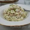 Chicken marsala with marsala risotto. 1