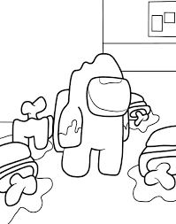 Pero la mayoría de los dibujos de hoy los compartimos con la idea de que aprendan a dibujar. Among Us Muerte Para Colorear Imprimir E Dibujar Dibujos Colorear Com