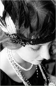 Diy How To Make A 20s Flapper Headband For Halloween Root And Vine Blog Flapper Headband Vintage Heels 1920s Flapper Girl