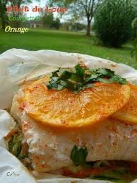 Filet De Loup A L Orange Les Plaisirs De Celine Filet De Loup Recettes De Cuisine Recette Poisson