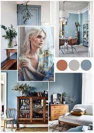 Interior Color Trends For 2020 The Evolution Of Blue Sampleboard Colorful Interiors Trending Decor Home Decor Trends