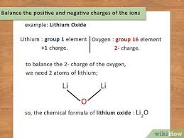 This means that lithium has 1 valence electron it readily gives away in order to seek. How To Write A Chemical Equation With Pictures Wikihow