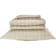 Karaca Home Edenia Bej Cift Kisilik Yatak Ortusu Seti Fiyati