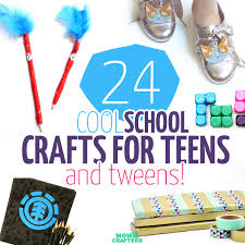 Soon, kids might be teaching mom and dad a thing or two about money. 24 Cool Back To School Crafts For Tweens And Teens Moms And Crafters