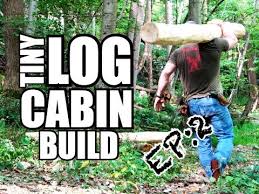 Typically, building a log cabin without power tools is done because of the beautiful craftsmanship and finish it provides. Building A Tiny Log Cabin W Hand Tools Ep 2 Log Cutting Wrestling Stripping Prepping Barbells Laptrinhx News