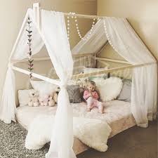 Montessori Toddler Beds Frame Bed House Bed House Wood House Etsy In 2020 Toddler Bed Tent Toddler Bed Frame Montessori Toddler Bedding