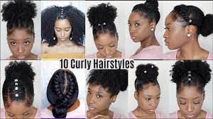 This length is the most versatile, and you can try a lot of natural hairstyles for black which are also while the curls are outright gorgeous, the curls combined with braids will give a double effect. 10 Quick Easy Hairstyles For Natural Curly Hair Instagram Inspired Hairstyles Youtube