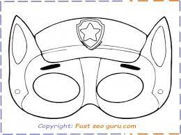 Paw patrol skye and everest coloring page. Print Out Paw Patrol Chase Mask Printable Coloring Pages For Kids Paw Patrol Coloring Paw Patrol Printables Chase Paw Patrol