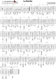 La Bamba Fingerstyle Guitar Tablature Fingerstyle Guitar Online Guitar Lessons Guitar Tabs