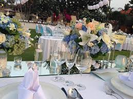 Home » wedding styles » tips + planning » 24 outdoor wedding decoration ideas. Wedding Reception Decor In Bali Baby Blue Theme Decor