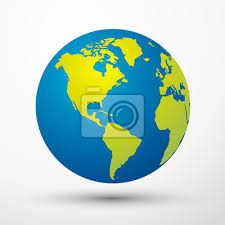 All structured data from the file and property namespaces is available under the creative commons cc0 license; Weltkugel Amerika Leinwandbilder Bilder Europa Kontinent Geographie Myloview De