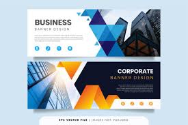Download Geometric Business Banner Design Graphic By Distrologo Creative Fabrica SVG Cut Files