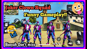 Garena free fire — лето free fire 01:04. Joker Night Clown Squad Funny Gameplay Freefire Battlegrounds Youtube