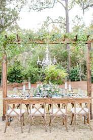 For the bridal table, we added beautiful cascading 24 Outdoor Wedding Decoration Ideas Elegantwedding Ca