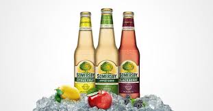 The somersby apple cider is made from fermented apple juice, with added apple juice, sugar and natural flavoring to it contains no artificial sweeteners, flavors or colourings. Sommer In Flaschen Der Neue Somersby Cider Citrus Fruit