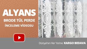 Sigara dumanı, kalorifer isi, toz gibi etkenler tül perdelerin üzerinde birikerek perdenin zamanla matlaşıp kararmasına yol açar. Alyans Brode Tul Perde Inceleme Videosu Perdesiparisi Com Youtube