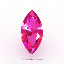 Art Masters Gems Calibrated 1 25 Ct Marquise Pink Sapphire Created Gemstone Mcg0125 Ps Art Masters Gems Gemstones