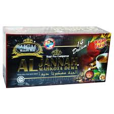 Penggunaan mahkota dewa sebagai obat herbal sudah sangat populer di berbagai daerah di indonesia. Kopi Mahkota Dewa Sachet Al Jannah Sharifahonline