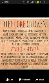 Diet Coke Chicken Diet Coke Chicken Slimming World Slimming World Coke Chicken