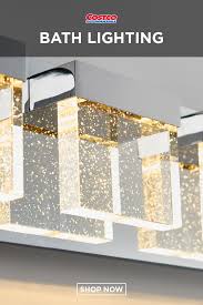 Led vanity lights, farmhouse vanity lights, crystal vanity lights and more can not only light up the space but add a touch of elegance and style that can perfectly compliment your vanity, colour scheme and more. Bubble Cube 4 Led Vanity Light By Artika Bubble Glass Led Vanity Cube Light