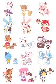 Zumodelimon Crossover Of Animal Crossing And Pokemon I Ll Do More Animal Crossing Fan Art Animal Crossing Characters Animal Crossing Game