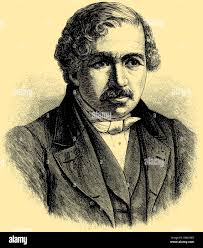 Louis jacques mande hi-res stock photography and images