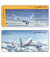 Einladungskarte als flugticket boarding pass. Einladungskarten Flugticket Geburtstag Ticket Einladung Karte Mit Perforation Einladungen Ticket Flugtickets