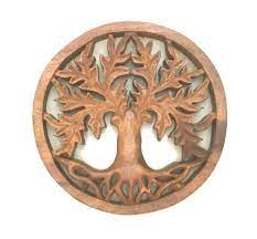 Tree Of Life Wall Hanging Wall Decor Wall Plaque Medallion Handmade Wood Carving Hanging Wall Decor Carved Wood Wall Art Hanging Wall Art