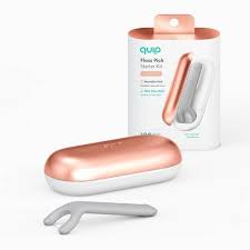 How to use quip floss. Quip Metal Refillable Floss Pick Starter Kit Reusable Pick Dispenser 180 Use 7 6 Yd 7 M Refill Included Target