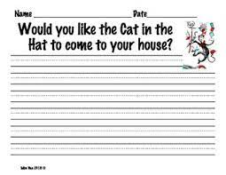 Cat In The Hat Opinion Writing By Miss Van Teachers Pay Teachers Opinion Writing Writing Lines Writing