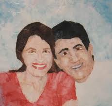 Tissue paper,yes love it too.Some ladies I was doing some time ago.