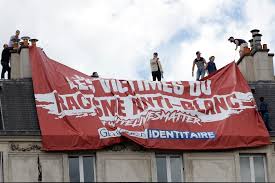 The folks over at generation identitaire have been putting in some amazing work for the cause over on the old continent. Paris Generation Identitaire Deploie Une Banderole Sur Le Racisme Anti Blanc Rt En Francais