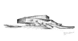 Building Sketch 2 Performing Arts Center Performance Art Art Center