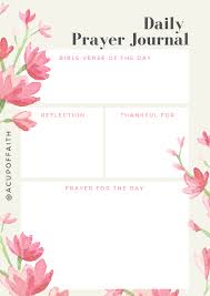 Change us, renew us, empower us. 15 Printable Prayer Journal Templates For 2021 Happier Human