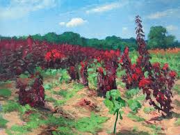 Maybe you would like to learn more about one of these? Michael Budden Floral Landscape Flower Fields Iii Impressionistic Oil Painting Michael Budden For Sale At 1stdibs