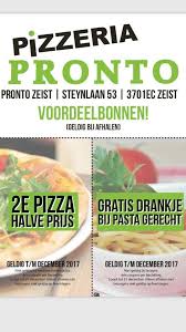 Pizzeria Pronto Pizza Place Zeist 36 Photos Facebook
