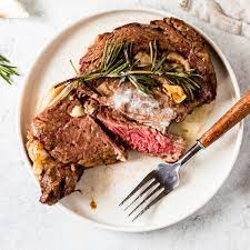 Rib eye steak bone in in air fryer oven. Air Fryer Ribeye Recipe Wanderlust And Wellness
