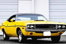 Image result for Bright Yellow 1978 Challenger