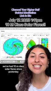 Download the SpaceWeatherLive app for live updates!#greenscreenvideo  #solarweather #mclass #solarflare #solarflash #schumannresonance  #northernlights #xclass #newearth #newearthfrequency